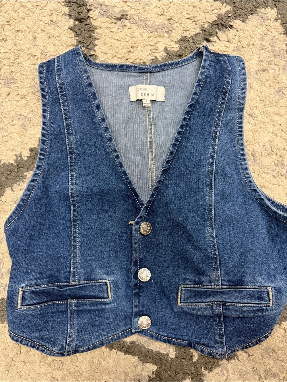 Denim Vest - Subcategory Guess